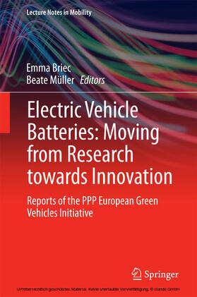Briec / Müller |  Electric Vehicle Batteries: Moving from Research towards Innovation | eBook | Sack Fachmedien