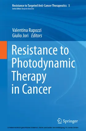 Rapozzi / Jori | Resistance to Photodynamic Therapy in Cancer | E-Book | www.sack.de