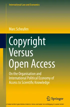 Scheufen |  Copyright Versus Open Access | eBook | Sack Fachmedien