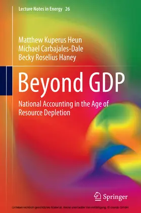 Heun / Carbajales-Dale / Haney |  Beyond GDP | eBook | Sack Fachmedien