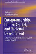 Baptista / Leitão |  Entrepreneurship, Human Capital, and Regional Development | eBook | Sack Fachmedien