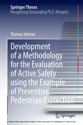Helmer | Development of a Methodology for the Evaluation of Active Safety using the Example of Preventive Pedestrian Protection | E-Book | sack.de