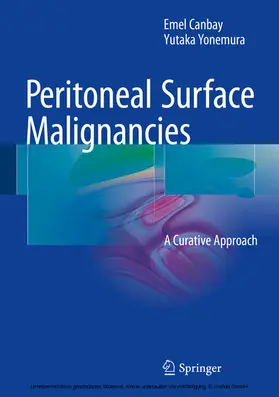 Canbay / Yonemura |  Peritoneal Surface Malignancies | eBook | Sack Fachmedien