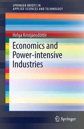 Kristjánsdóttir |  Economics and Power-intensive Industries | Buch |  Sack Fachmedien