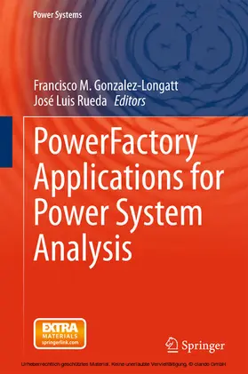 Gonzalez-Longatt / Luis Rueda |  PowerFactory Applications for Power System Analysis | eBook | Sack Fachmedien