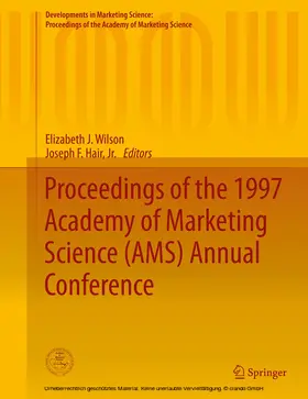 Wilson / Hair, Jr. / Hair |  Proceedings of the 1997 Academy of Marketing Science (AMS) Annual Conference | eBook | Sack Fachmedien