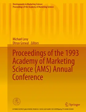 Levy / Grewal |  Proceedings of the 1993 Academy of Marketing Science (AMS) Annual Conference | eBook | Sack Fachmedien