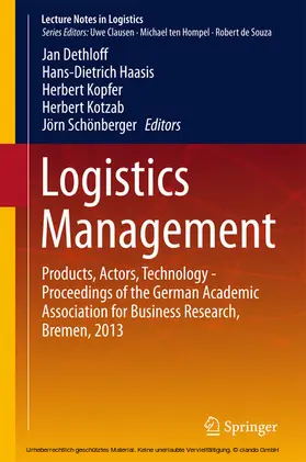 Dethloff / Haasis / Kopfer | Logistics Management | E-Book | www.sack.de