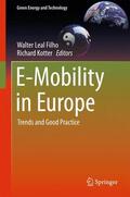 Kotter / Leal Filho |  E-Mobility in Europe | Buch |  Sack Fachmedien