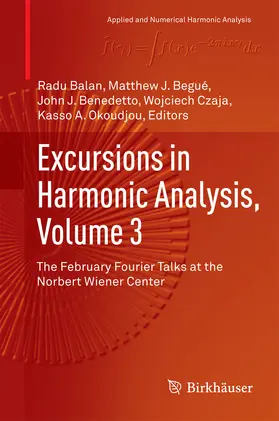 Balan / Begué / Benedetto | Excursions in Harmonic Analysis, Volume 3 | E-Book | sack.de
