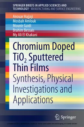 Hajjaji / Amlouk / Gaidi | Chromium Doped TiO2 Sputtered Thin Films | E-Book | sack.de