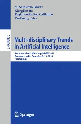 Murty / Weng / He |  Multi-disciplinary Trends in Artificial Intelligence | Buch |  Sack Fachmedien