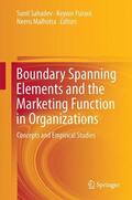 Sahadev / Malhotra / Purani |  Boundary Spanning Elements and the Marketing Function in Organizations | Buch |  Sack Fachmedien