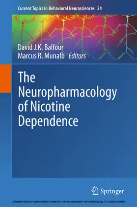 Balfour / Munafò | The Neuropharmacology of Nicotine Dependence | E-Book | sack.de