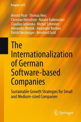 Picot / Jablonka / Hess | The Internationalization of German Software-based Companies | Buch | sack.de
