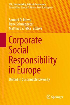 Idowu / Fifka / Schmidpeter | Corporate Social Responsibility in Europe | Buch | sack.de