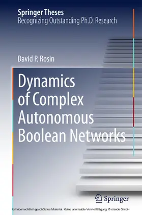 Rosin | Dynamics of Complex Autonomous Boolean Networks | E-Book | www.sack.de