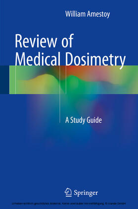 Amestoy | Review of Medical Dosimetry | E-Book | sack.de