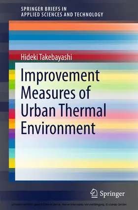 Takebayashi | Improvement Measures of Urban Thermal Environment | E-Book | www.sack.de