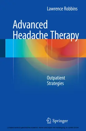 Robbins |  Advanced Headache Therapy | eBook | Sack Fachmedien