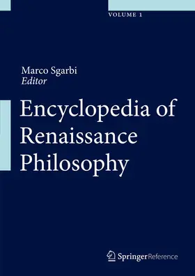 Sgarbi | Encyclopedia of Renaissance Philosophy | Buch | 978-3-319-14168-8 | sack.de