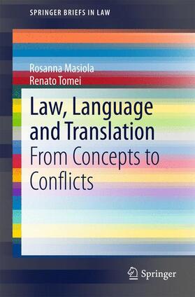 Tomei / Masiola | Law, Language and Translation | Buch | 978-3-319-14270-8 | sack.de