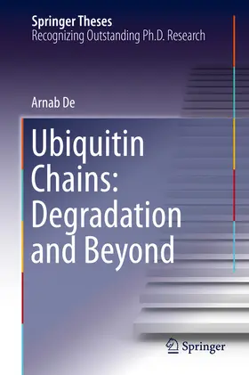De |  Ubiquitin Chains: Degradation and Beyond | eBook | Sack Fachmedien