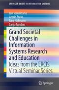 vom Brocke / Tumbas / Stein |  Grand Societal Challenges in Information Systems Research and Education | Buch |  Sack Fachmedien