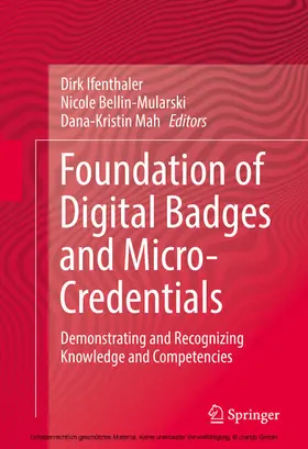 Ifenthaler / Bellin-Mularski / Mah |  Foundation of Digital Badges and Micro-Credentials | eBook | Sack Fachmedien