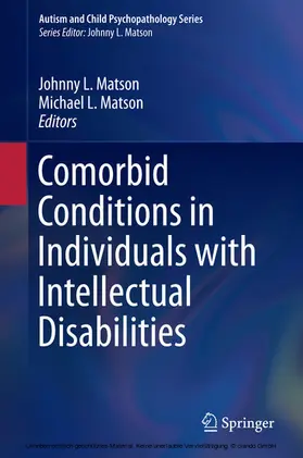 Matson | Comorbid Conditions in Individuals with Intellectual Disabilities | E-Book | sack.de