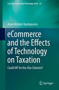 Bardopoulos |  eCommerce and the Effects of Technology on Taxation | Buch |  Sack Fachmedien