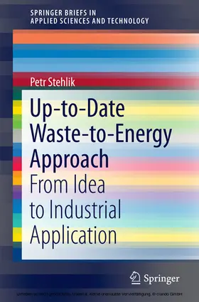 Stehlik | Up-to-Date Waste-to-Energy Approach | E-Book | sack.de
