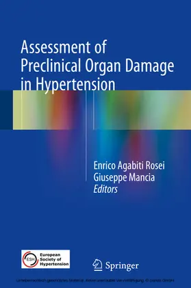 Agabiti Rosei / Mancia |  Assessment of Preclinical Organ Damage in Hypertension | eBook | Sack Fachmedien