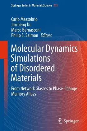 Massobrio / Du / Bernasconi | Molecular Dynamics Simulations of Disordered Materials | E-Book | sack.de