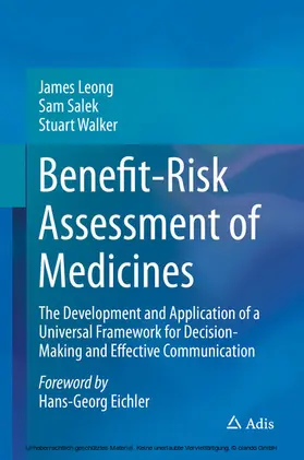 Leong / Salek / Walker | Benefit-Risk Assessment of Medicines | E-Book | sack.de