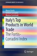 Fortis / Carminati / Corradini |  Italy¿s Top Products in World Trade | Buch |  Sack Fachmedien