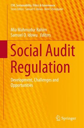 Idowu / Rahim | Social Audit Regulation | Buch | 978-3-319-15837-2 | sack.de
