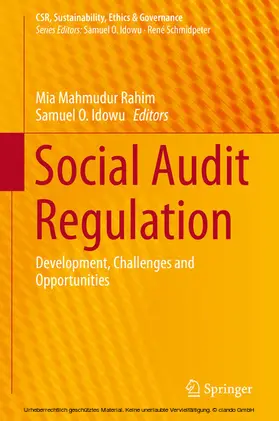 Rahim / Idowu | Social Audit Regulation | E-Book | sack.de