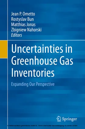 Ometto / Bun / Jonas |  Uncertainties in Greenhouse Gas Inventories | eBook | Sack Fachmedien