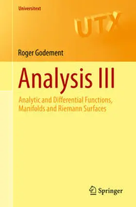 Godement |  Analysis III | eBook | Sack Fachmedien
