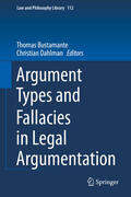 Bustamante / Dahlman |  Argument Types and Fallacies in Legal Argumentation | eBook | Sack Fachmedien