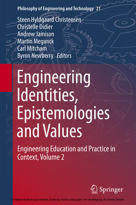 Christensen / Didier / Jamison | Engineering Identities, Epistemologies and Values | E-Book | sack.de