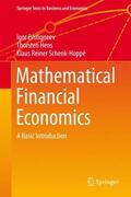 Evstigneev / Schenk-Hoppé / Hens |  Mathematical Financial Economics | Buch |  Sack Fachmedien