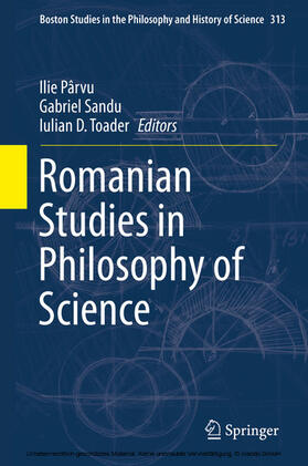 P?rvu / Sandu / Toader | Romanian Studies in Philosophy of Science | E-Book | sack.de