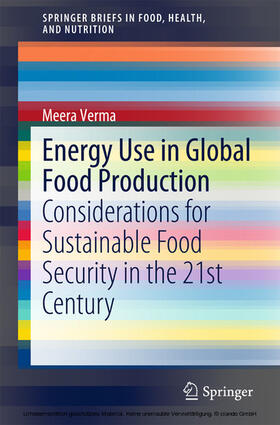 Verma | Energy Use in Global Food Production | E-Book | sack.de
