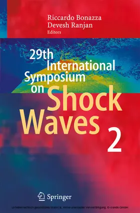 Bonazza / Ranjan |  29th International Symposium on Shock Waves 2 | eBook | Sack Fachmedien