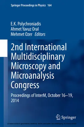 Polychroniadis / Oral / ORAL |  2nd International Multidisciplinary Microscopy and Microanalysis Congress | eBook | Sack Fachmedien
