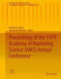 Wheatley / Gitlow |  Proceedings of the 1979 Academy of Marketing Science (AMS) Annual Conference | Buch |  Sack Fachmedien