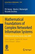 Kumar / Fagnani / Wainwright |  Mathematical Foundations of Complex Networked Information Systems | Buch |  Sack Fachmedien