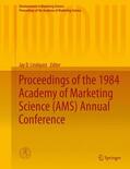Lindquist |  Proceedings of the 1984 Academy of Marketing Science (AMS) Annual Conference | Buch |  Sack Fachmedien